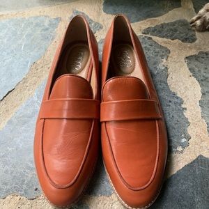 NWB- Franco Sarto camel/ orange loafers